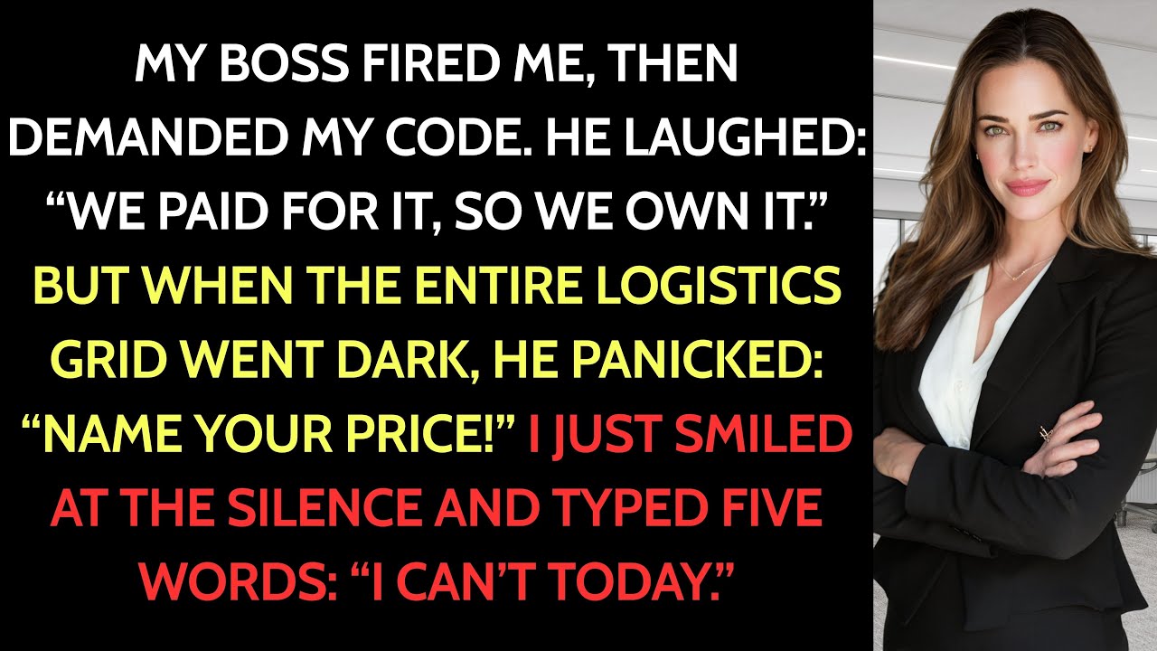 New Logistics Director Fired Me, Then Demanded My Routing System. My Reply: I Can't Today