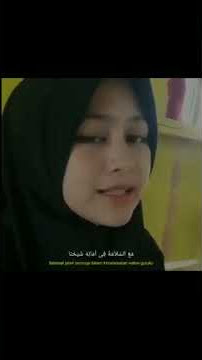 story wa 30 detik sholawat cewek imut suara ya masalloh adem bet🎶