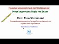 Cash Flow Statement : meaning , component , importance ! Financial Management and Corporate Finance
