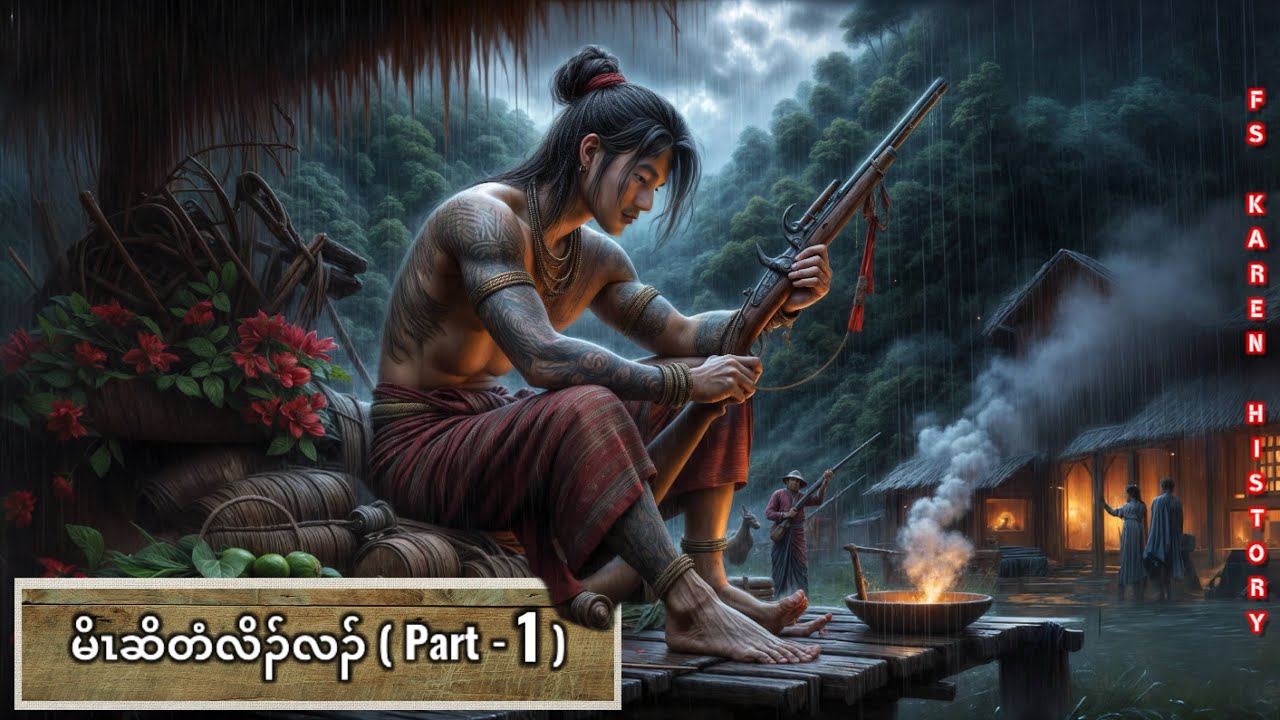 🔴 No. 1,104 Karen Story : เรื่องเล่ากะเหรี่ยงพรานป่า ( မိၤဆိတံလိၣ်လၣ် ) Part - 1   🔴4 , 23 , 2025