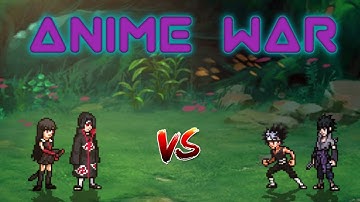 Itachi & Akame VS Hiei & Sasuke Rinnegan in Jump Force Mugen