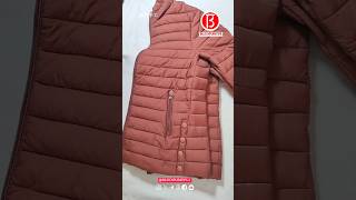 The cotton-padded jacket is too small, but it can be altered and still fit.