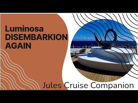 DISEMBARKATION #43 Carnival Luminosa Brisbane International Cruise Terminal @julescruisecompanion Video Thumbnail