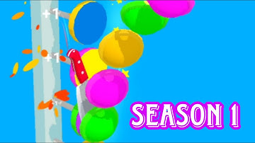 Slice It All ASMR Slicing Best Gameplay 🎮❣️🌹🔥 Android, iOS Top Gaming Video 2025 | Season 1