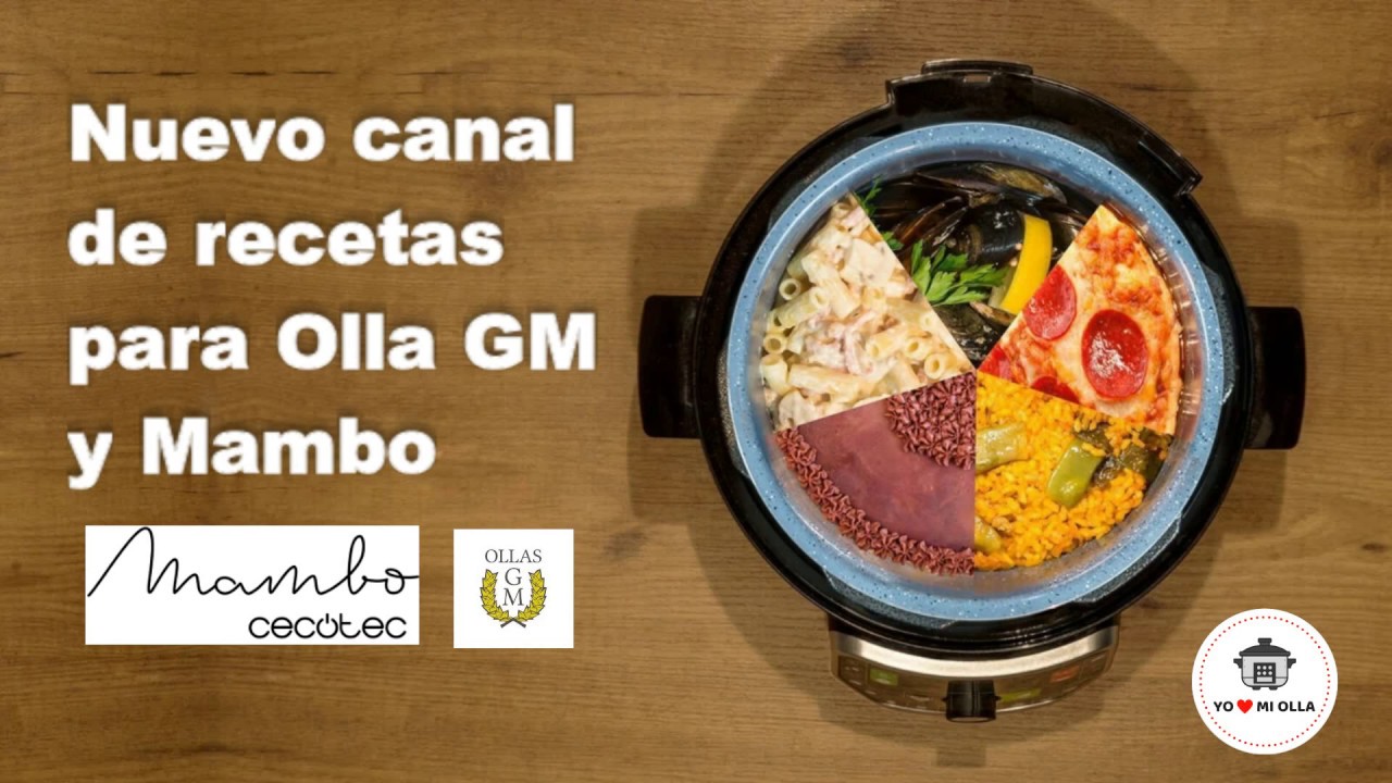 ¡Nuevo Canal de Cocina con Olla GM y Mambo! - YouTube