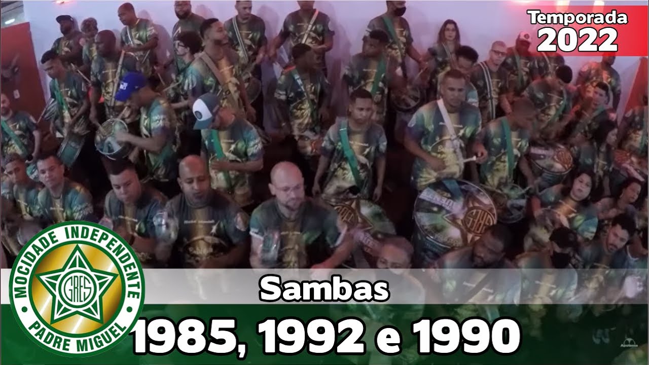 Mocidade 1985 e 1990 | Samba ao vivo no Salgueiro Convida 