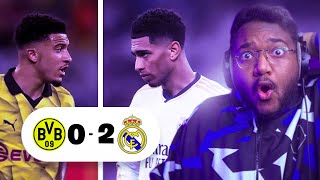 ردة فعل مباراة نهائي دوري الأبطال "مدريد vs دورتمند" 🔥 ( الخامسة عشر خضعت " شخصية البطل "!! 😍 )