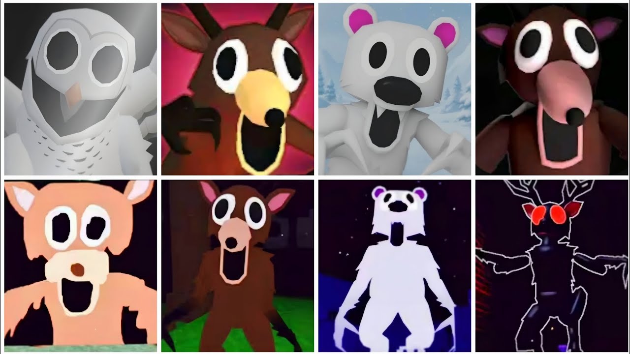 99 Day In Forest All Versions Update And Jumpscrare Different Dear And ...