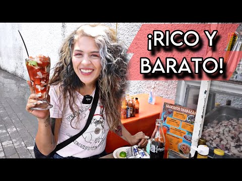 Los MARISCOS MAS BARATOS de CDMX - Crudeo Time