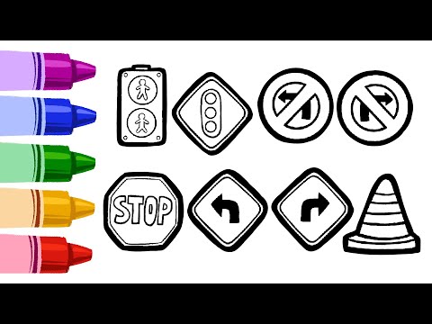 Vidéo: Comment Dessiner Des Panneaux De Signalisation
