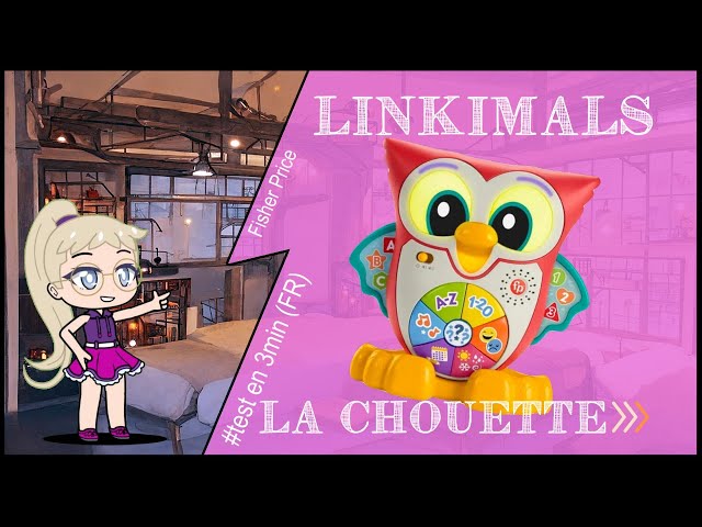 🧸Test Linkimals Elisabeth La Chouette fisher price en 3min (fr) 🧸 