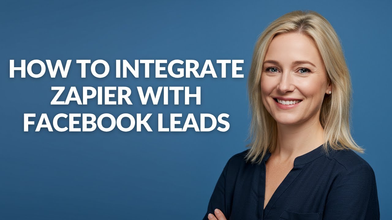 How to Integrate Zapier with Facebook Leads - Julia'sTutorials - YouTube