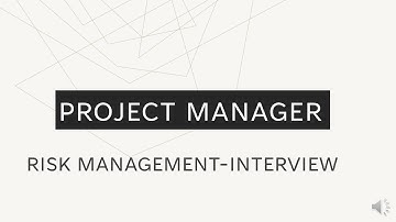 Project Manager Interview Questions and Answers|Risk Management