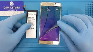 Samsung Galaxy Note 5 Batarya Değişimi