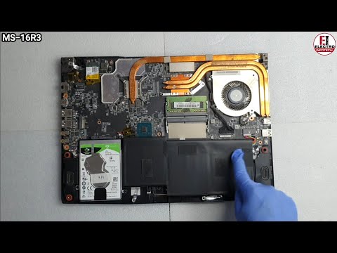How to Replace Battery MSI GF63 Thin MS 16R3