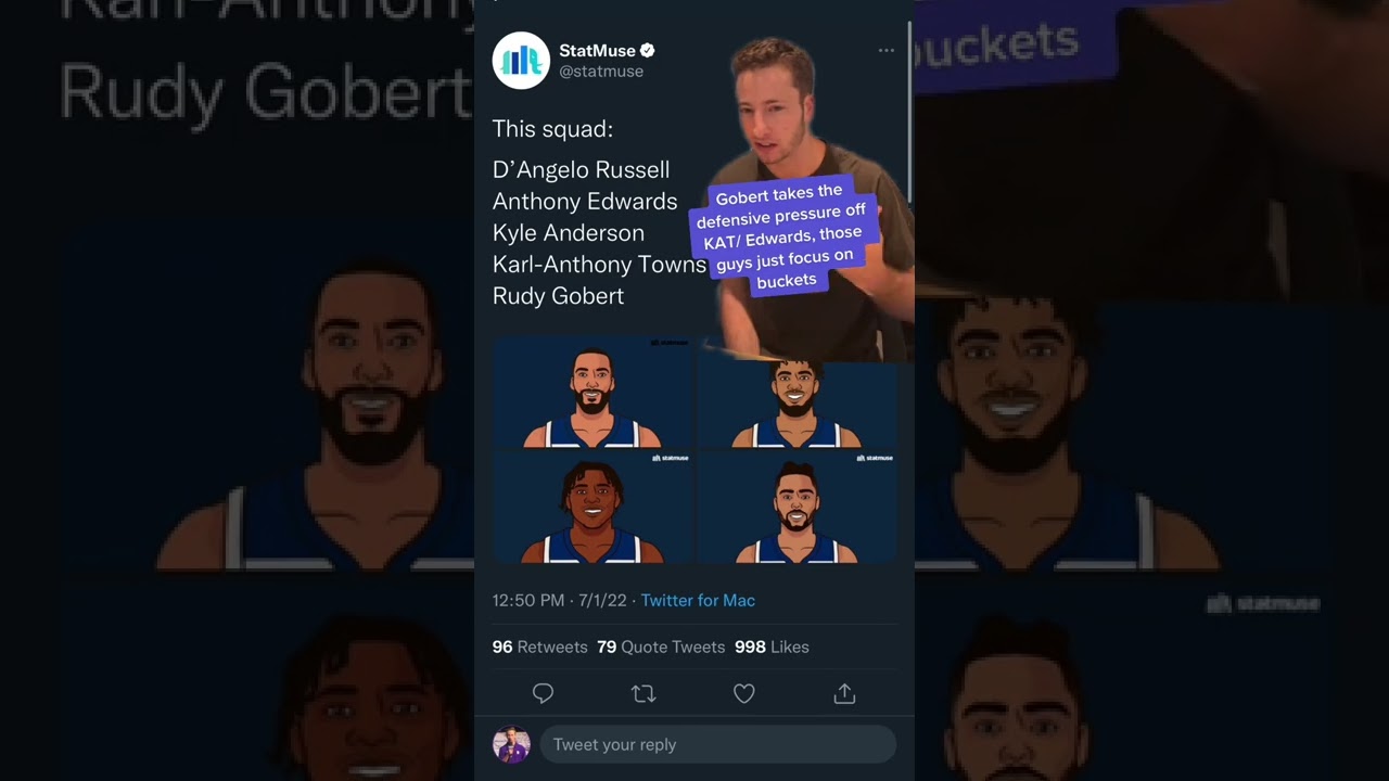 Gobert to the T WOLVES?? My reaction 🤔 