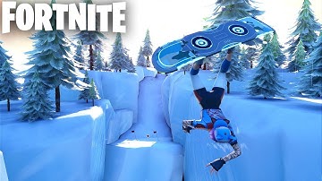 DRIFTBOARD Race Track in Fortnite Creative (Codes in Comments) SLIPPERY SLOPES