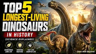 Top 5 Longest Living Dinosaurs in History Science Explained