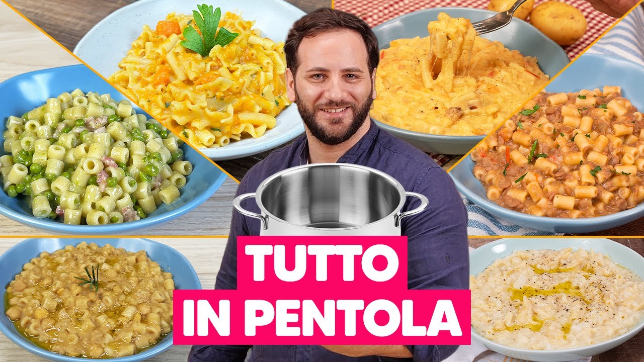 7 primi CREMOSI da fare con UNA SOLA PENTOLA
