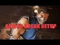 Sub-Zero armor break setup in MK1