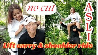 Lift Carry And Shoulder Ride -Uni Leni