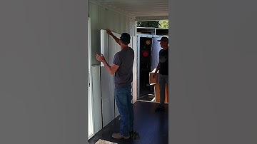 Installing Insofast Insulation Into a Shipping Container Guitar Studio