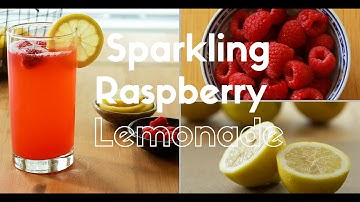 Sparkling Raspberry Lemonade