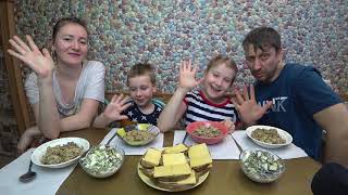 МУКБАНГ ГРЕЧКА С ПЕЧЁНКОЙ | MUKBANG BUCKWHEAT WITH LIVER RUSSIAN FOOD #mukbang #мукбанг