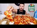 ROUND TABLE PIZZA & WINGS MUKBANG
