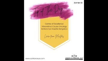 Tip of the day - Intravitreal Injection Procedure