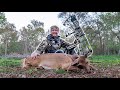 2 DEER in 5 MINUTES! Action Packed Saddle Hunt with Compound Bow