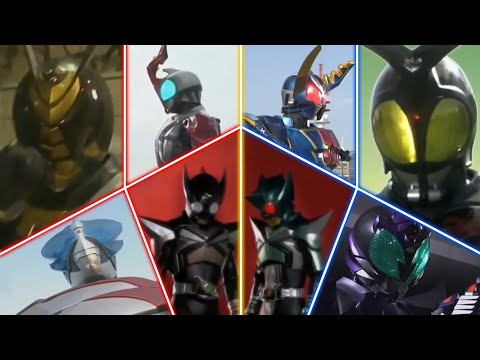 Kamen Rider Kabuto All Rider Henshin