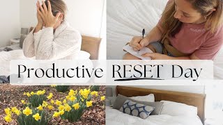PRODUCTIVE RESET DAY *getting life together with 4 kids*