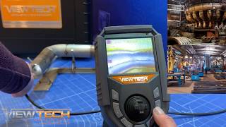 Dual Camera Video Borescope - ViewTech Borescopes - Dual Cam Inspection Scope