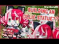 【MINECRAFT】NEW PROJECT!! LET'S MAKE AN OLLIE STATUE!!【Hololive Indonesia 2nd Gen】