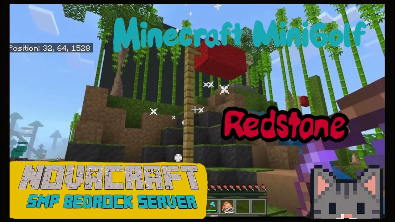 Minecraft Minigolf with Fireworks?! ⛳✨ NovaCraft SMP 