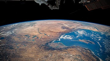 ISS Timelapse - ‎45min revolution (21 August 2023)