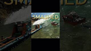 LEGO Boats Get SMASHED by Huge Waves! 🌊🚤