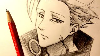 ASMR | Pencil Drawing 120 | Ban (Request)