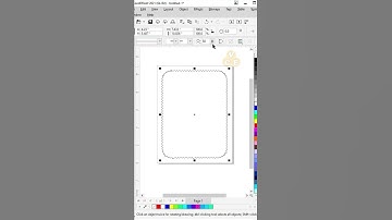 How to use Roughen tool and contour in coreldraw by VCE #coreldraw #corel