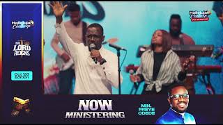 Minister Preye Odede sings Ebezina (Same God) at Hallelujah Challenge 2026🔥