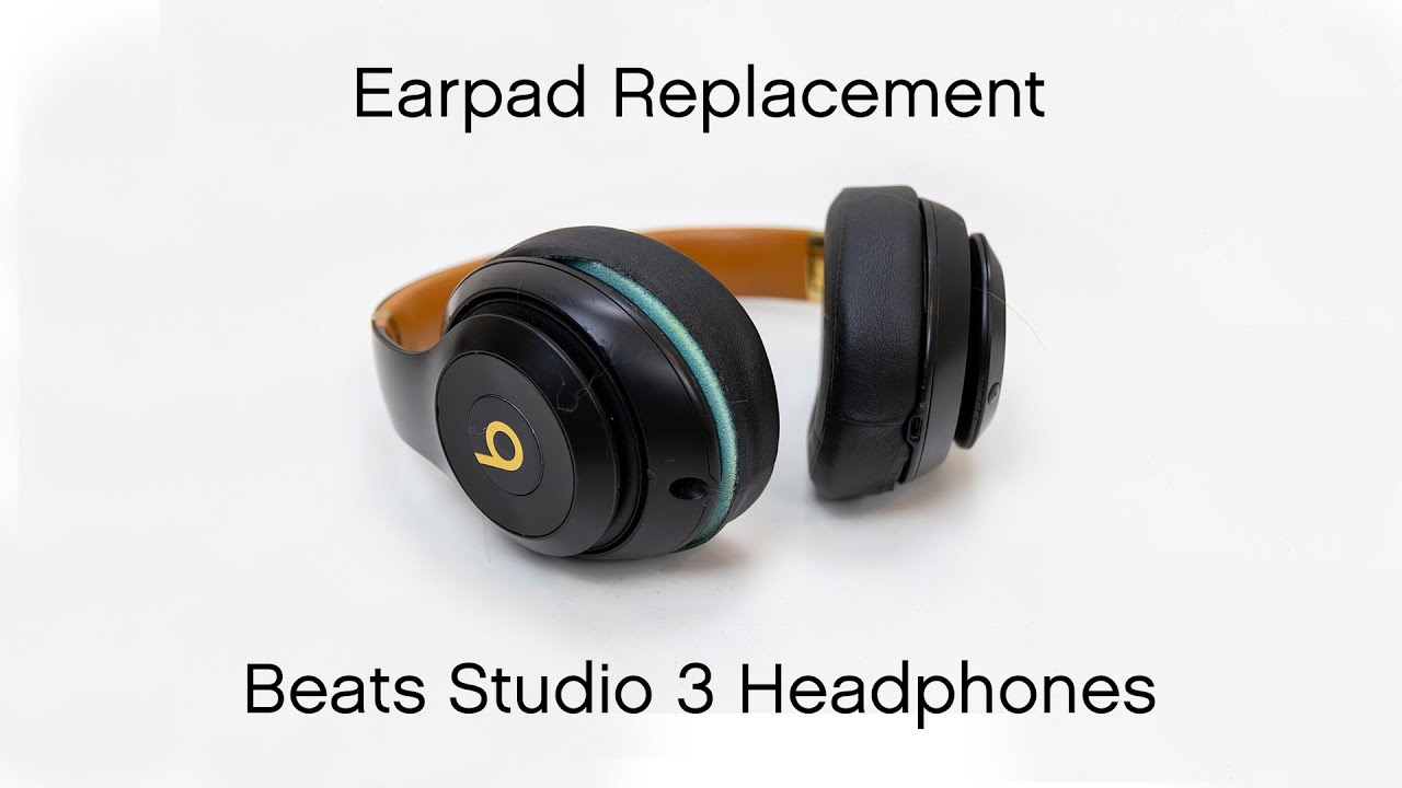 How I Replaced The Earpads On Beats Studio 3 Headphones - YouTube