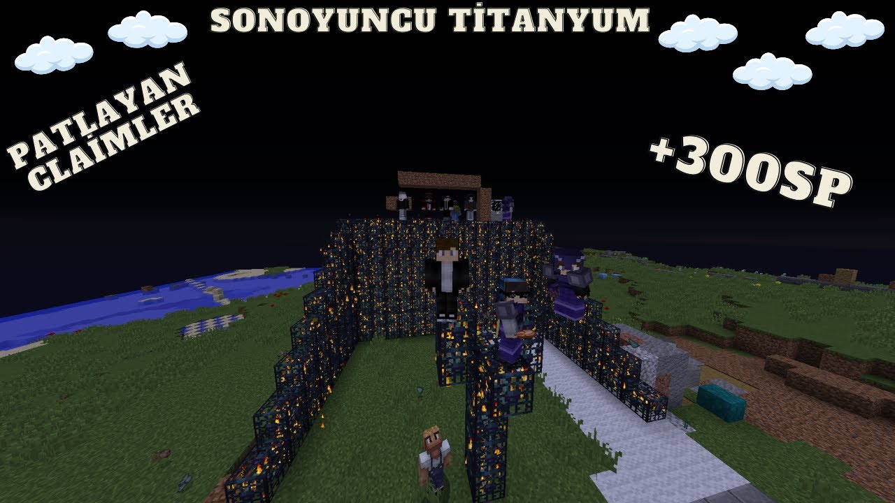 SonOyuncu Titanyum Patlayan 250+ Spawner  Bütün Titanyum İle Savaştık !!