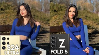 Samsung Galaxy S24 Ultra VS Samsung Galaxy Z Fold 5 Camera Test Comparison