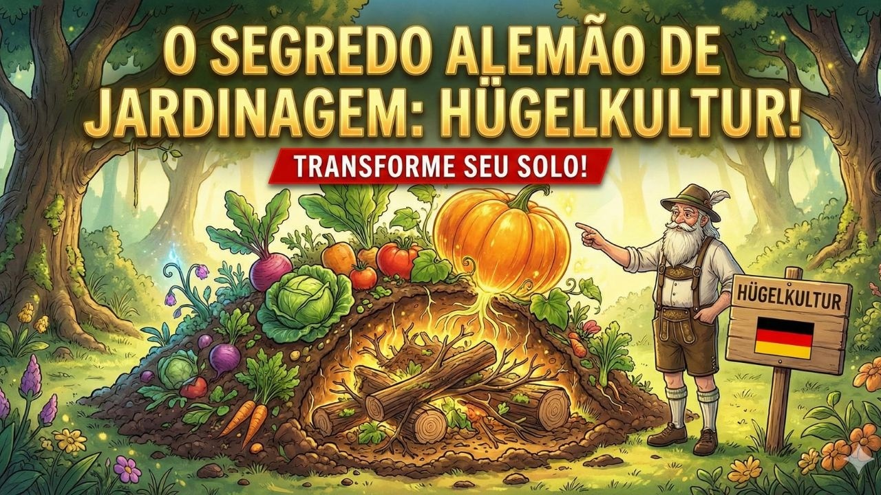 O antigo método alemão de canteiros elevados que a maioria das pessoas desconhece.