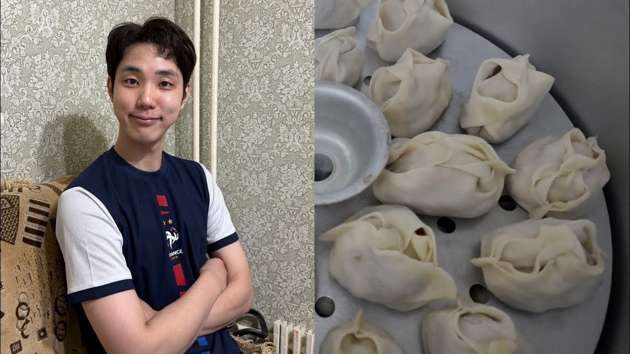 [🇰🇬Кыргызстан] Джин Готовит Манты