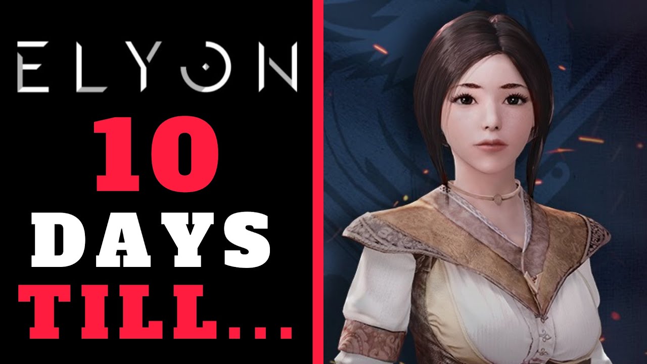 ELYON: Ascent Infinite Realm KOREAN RELEASE IN 10 DAYS! (Elyon Online New Upcoming MMORPG 2021)