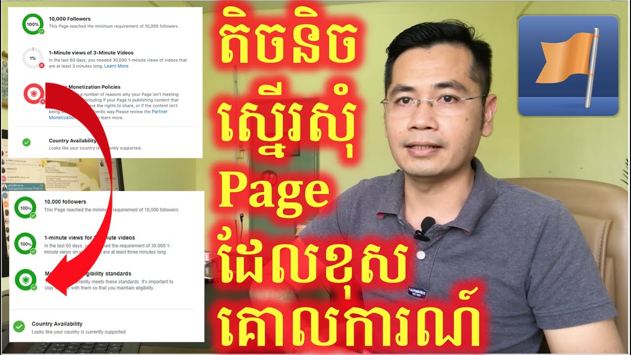 តើធ្វើយ៉ាងណាទើប Page ដែលខុសគោលការណ៍អាចមកល្អវិញបាន និងអាចរកលុយ​ជាមួយ Facebook បាន? Make money on AB