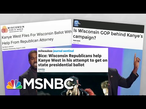 Trump Campaign Running Two Candidates For President In Wisconsin | Rachel Maddow | MSNBC