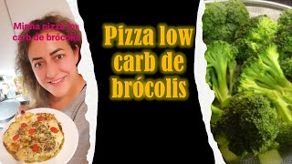 Pizza Low Carb De Brócolis - Uma Delícia Super Saborosa E Fácil De Se Fazer